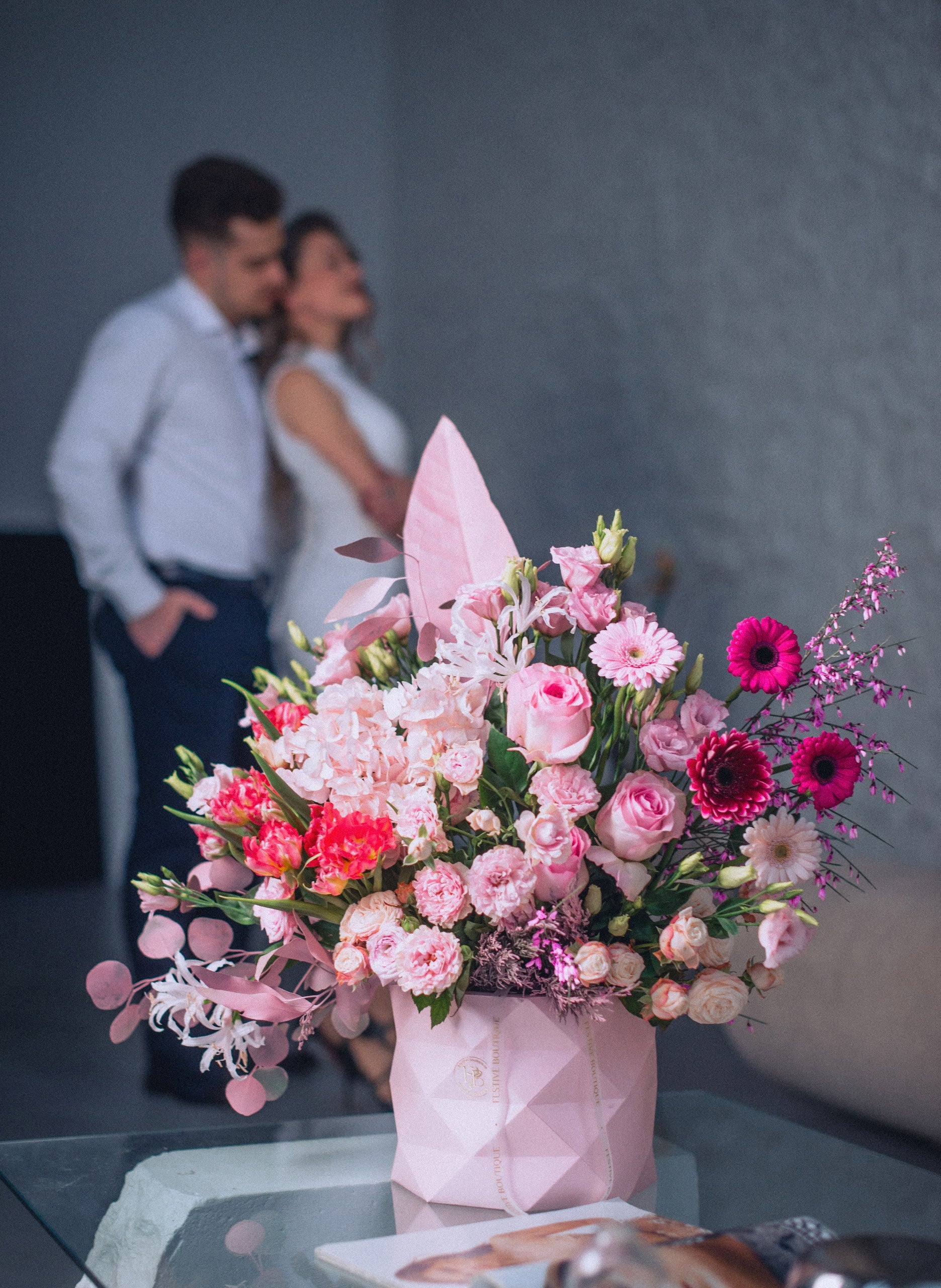 Авторська Квіткова композиція “Blossom” з 10 видів квітів