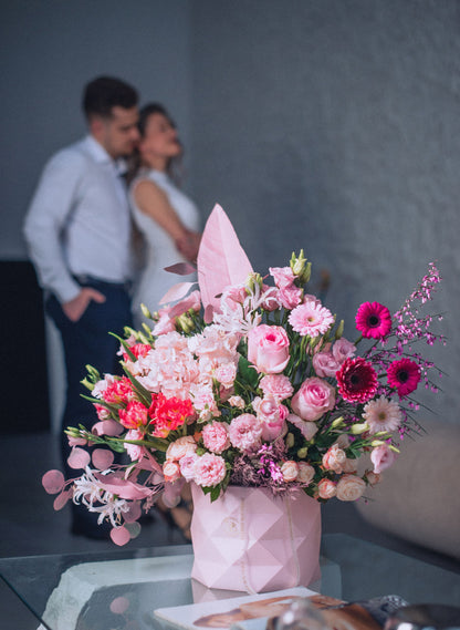 Авторська Квіткова композиція “Blossom” з 10 видів квітів