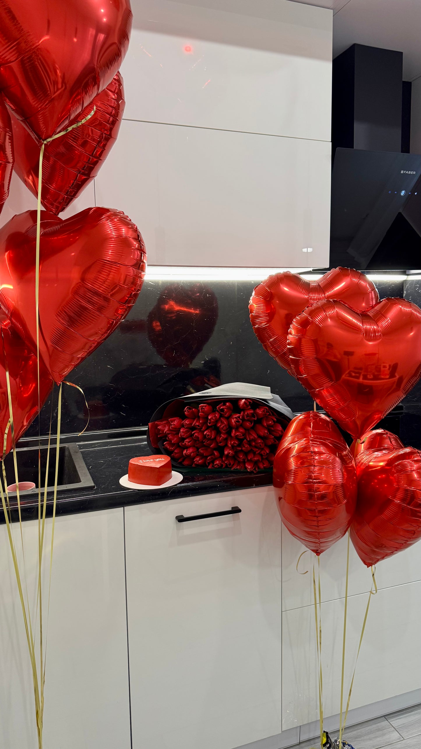 Набір повітряних куль «Серця»