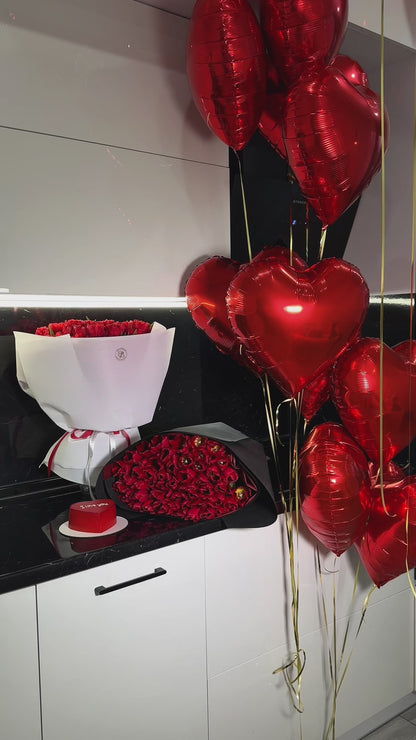 Набір повітряних куль «Серця»